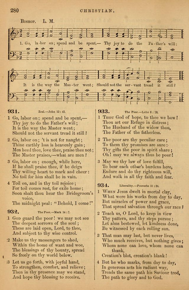 Songs for the Sanctuary; or Psalms and Hymns for Christian Worship (Baptist Ed.) page 281