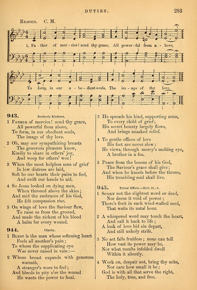 Songs for the Sanctuary; or Psalms and Hymns for Christian Worship (Baptist Ed.) page 284