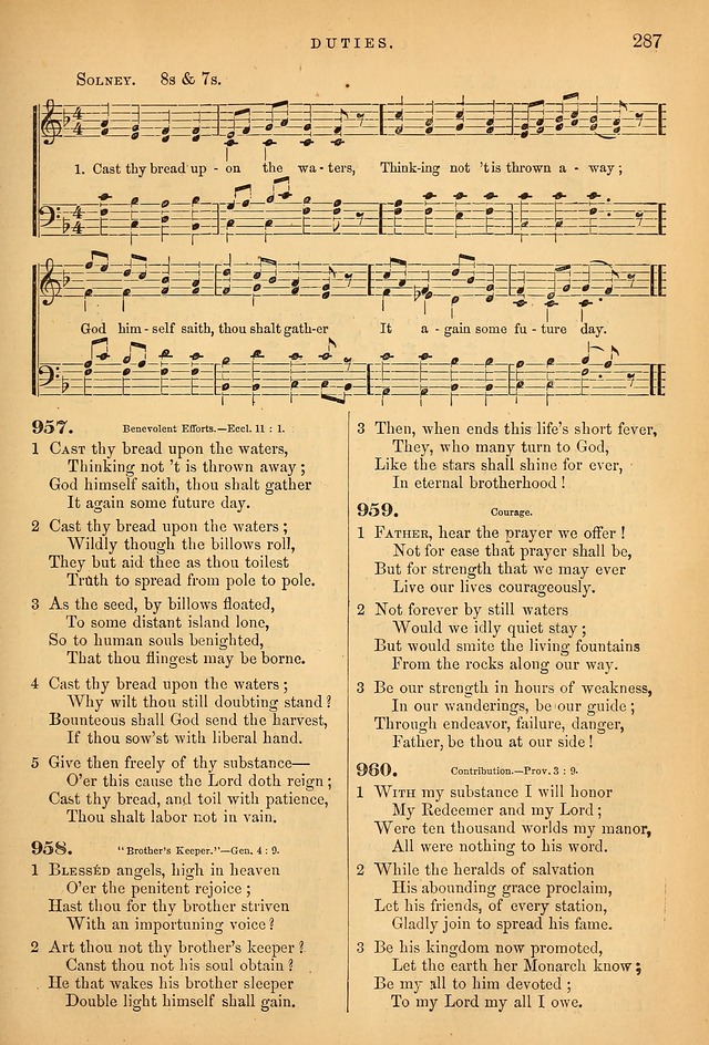 Songs for the Sanctuary; or Psalms and Hymns for Christian Worship (Baptist Ed.) page 288