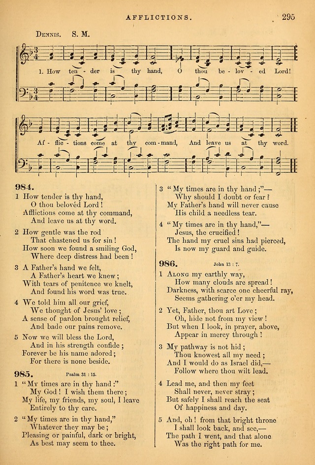 Songs for the Sanctuary; or Psalms and Hymns for Christian Worship (Baptist Ed.) page 296