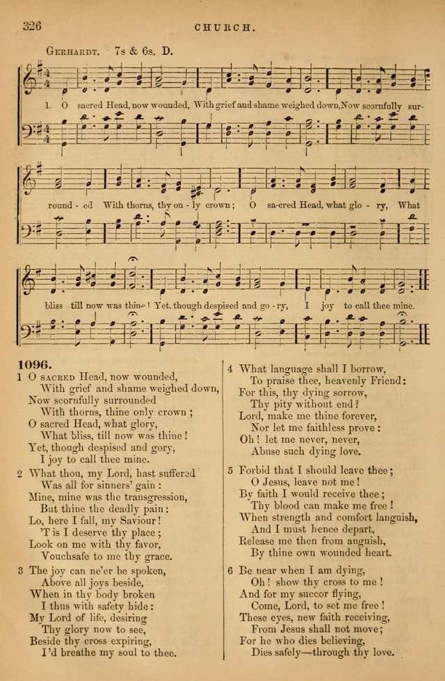 Songs for the Sanctuary; or Psalms and Hymns for Christian Worship (Baptist Ed.) page 327