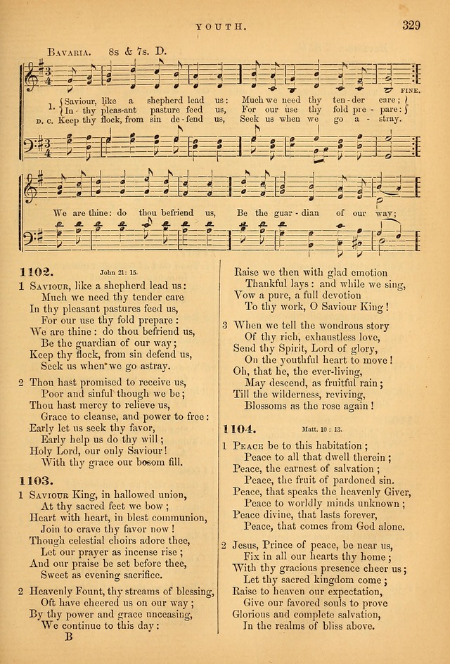 Songs for the Sanctuary; or Psalms and Hymns for Christian Worship (Baptist Ed.) page 330