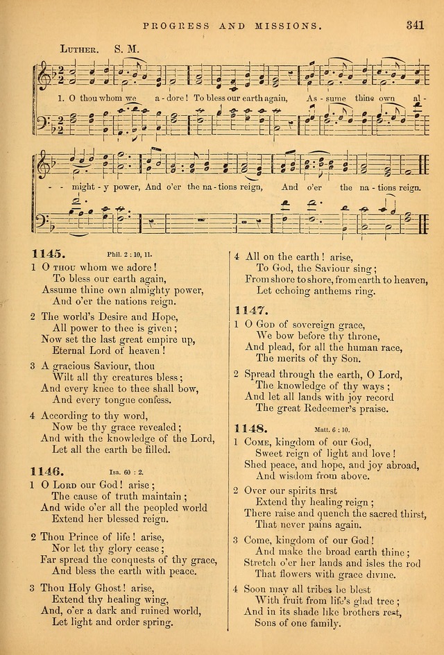 Songs for the Sanctuary; or Psalms and Hymns for Christian Worship (Baptist Ed.) page 342