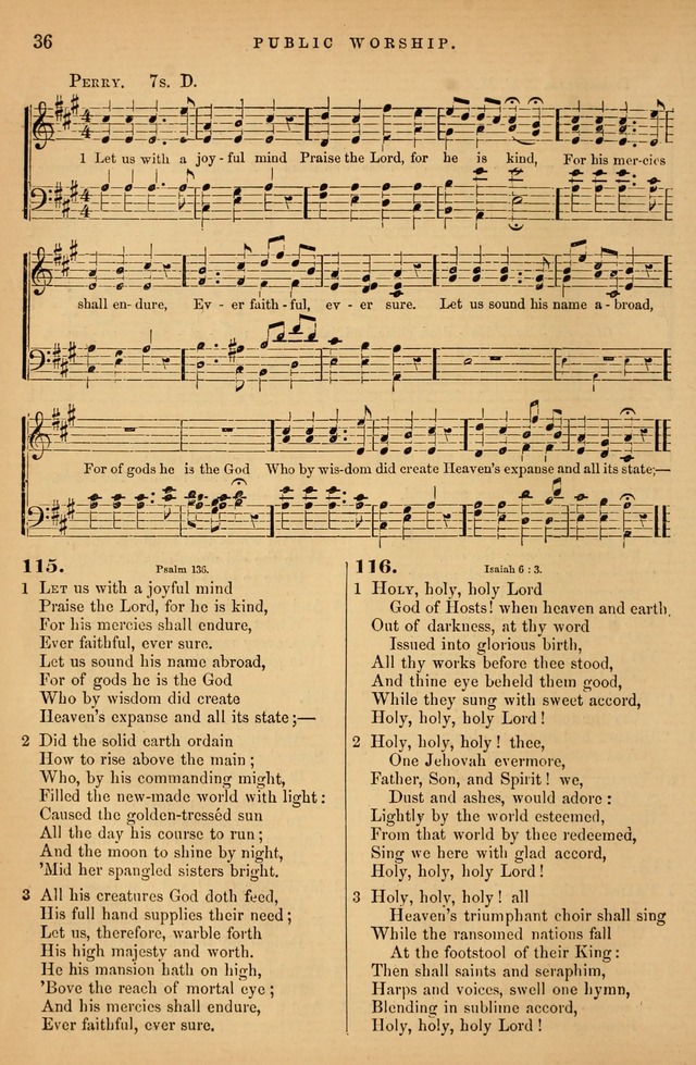 Songs for the Sanctuary; or Psalms and Hymns for Christian Worship (Baptist Ed.) page 37