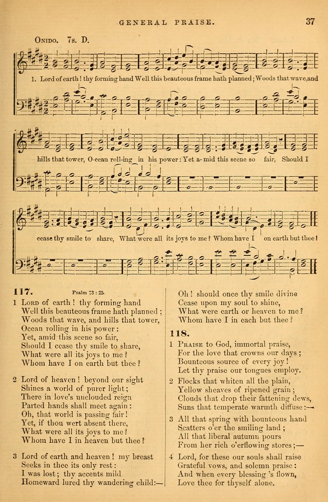 Songs for the Sanctuary; or Psalms and Hymns for Christian Worship (Baptist Ed.) page 38