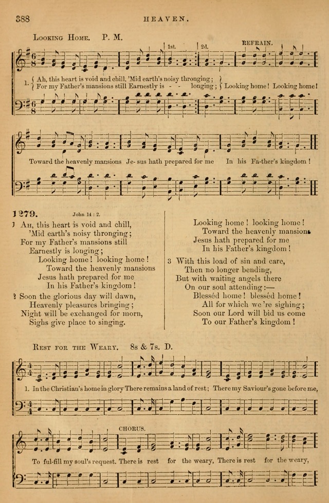 Songs for the Sanctuary; or Psalms and Hymns for Christian Worship (Baptist Ed.) page 389