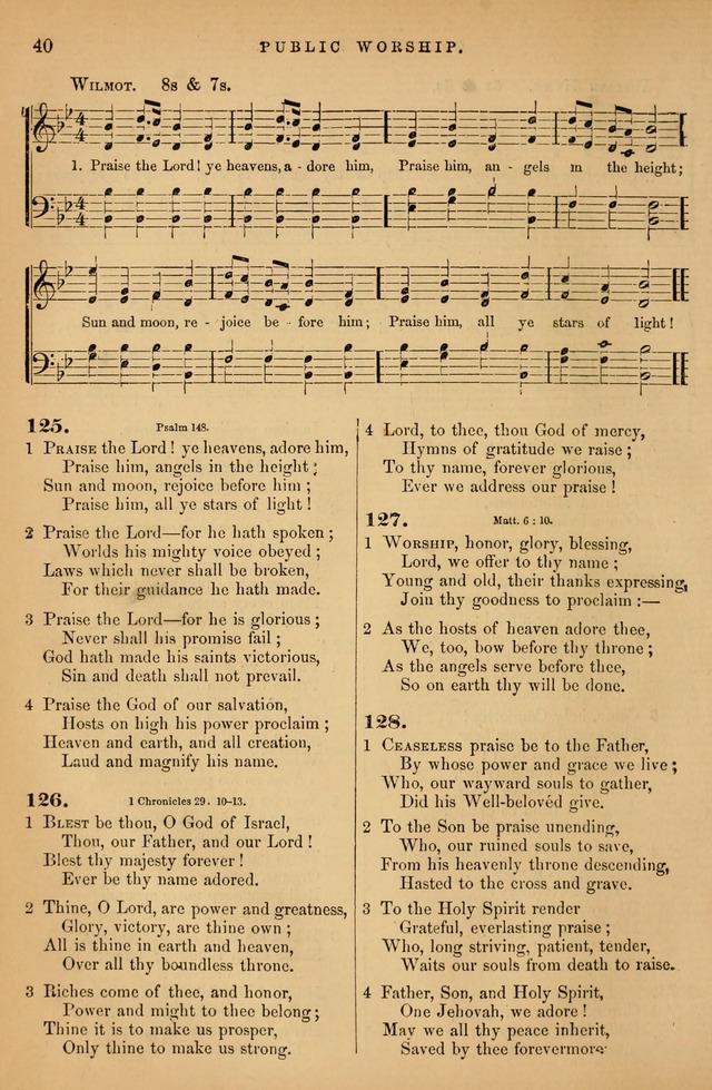 Songs for the Sanctuary; or Psalms and Hymns for Christian Worship (Baptist Ed.) page 41