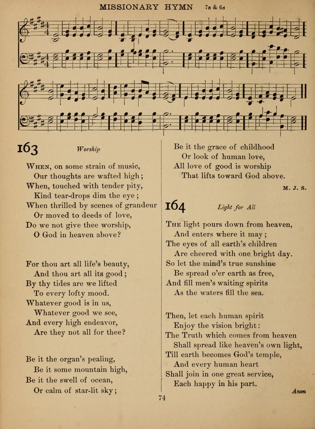 Sacred Songs For Public Worship: a hymn and tune book page 93