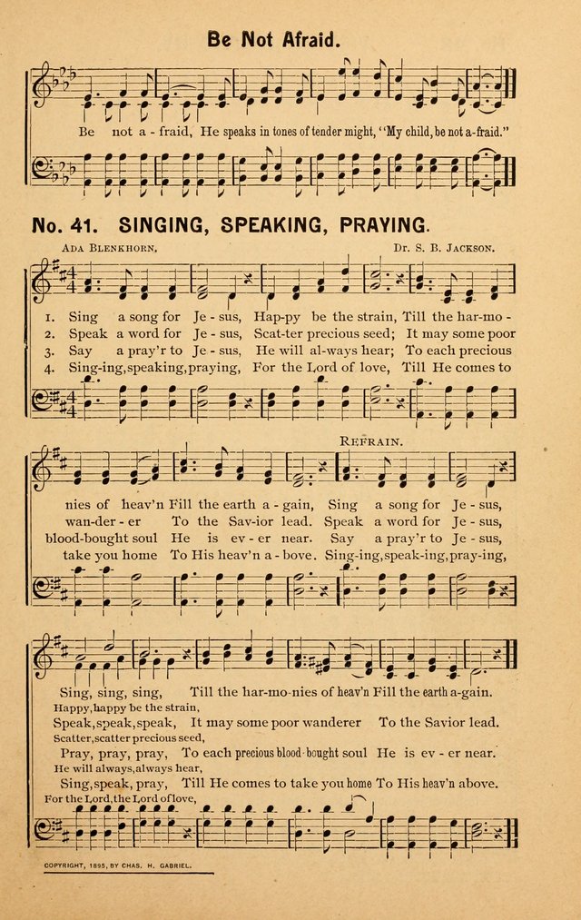 Sunshine: songs for Sunday schools page 41