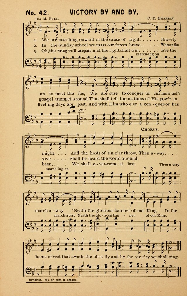 Sunshine: songs for Sunday schools page 42