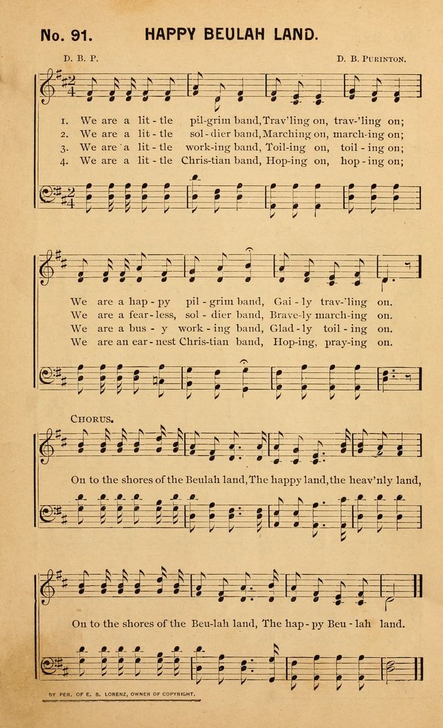 Sunshine: songs for Sunday schools page 91