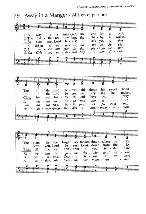 Santo, Santo, Santo: cantos para el pueblo de Dios = Holy, Holy, Holy: songs for the people of God page 124