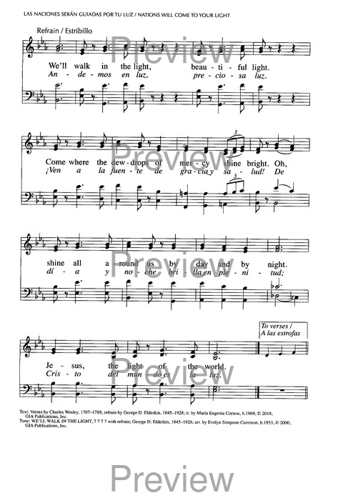 Santo, Santo, Santo: cantos para el pueblo de Dios = Holy, Holy, Holy: songs for the people of God page 162