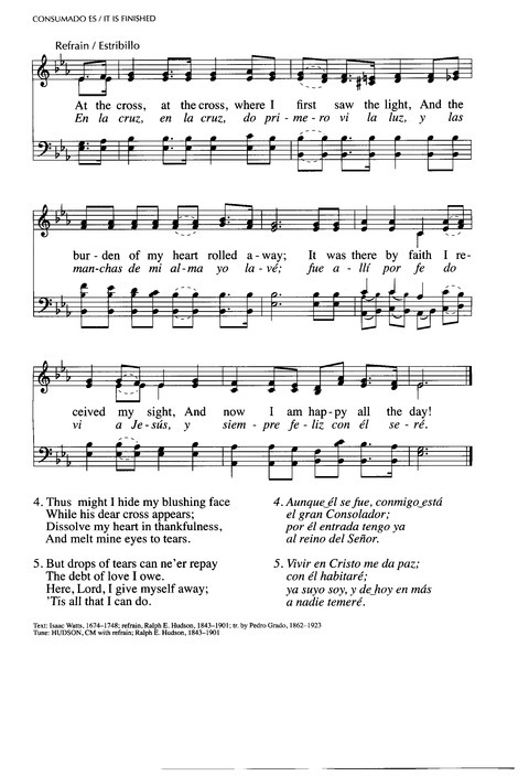 Santo, Santo, Santo: cantos para el pueblo de Dios = Holy, Holy, Holy: songs for the people of God page 265