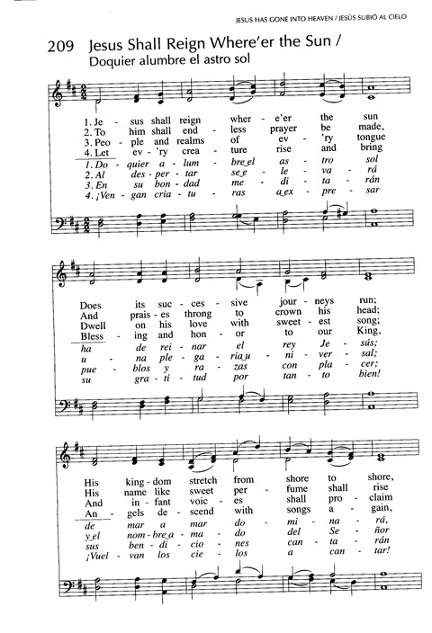 Santo, Santo, Santo: cantos para el pueblo de Dios = Holy, Holy, Holy: songs for the people of God page 328
