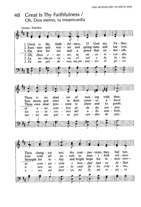 Santo, Santo, Santo: cantos para el pueblo de Dios = Holy, Holy, Holy: songs for the people of God page 73