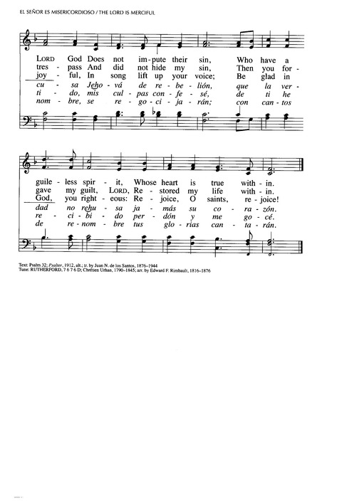 Santo, Santo, Santo: cantos para el pueblo de Dios = Holy, Holy, Holy: songs for the people of God page 815