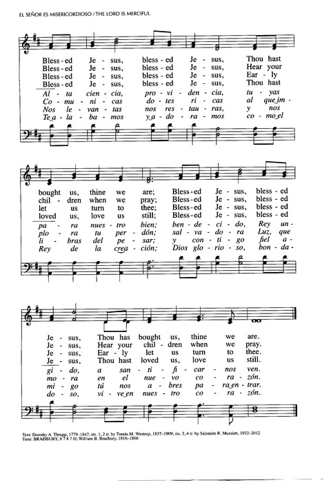 Santo, Santo, Santo: cantos para el pueblo de Dios = Holy, Holy, Holy: songs for the people of God page 833