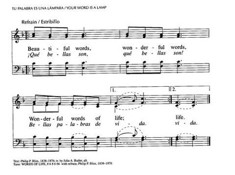 Santo, Santo, Santo: cantos para el pueblo de Dios = Holy, Holy, Holy: songs for the people of God page 852