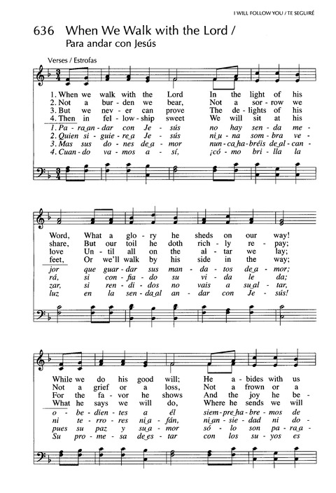 Santo, Santo, Santo: cantos para el pueblo de Dios = Holy, Holy, Holy: songs for the people of God page 966