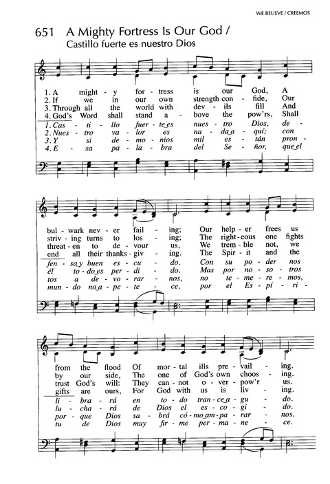 Santo, Santo, Santo: cantos para el pueblo de Dios = Holy, Holy, Holy: songs for the people of God page 989