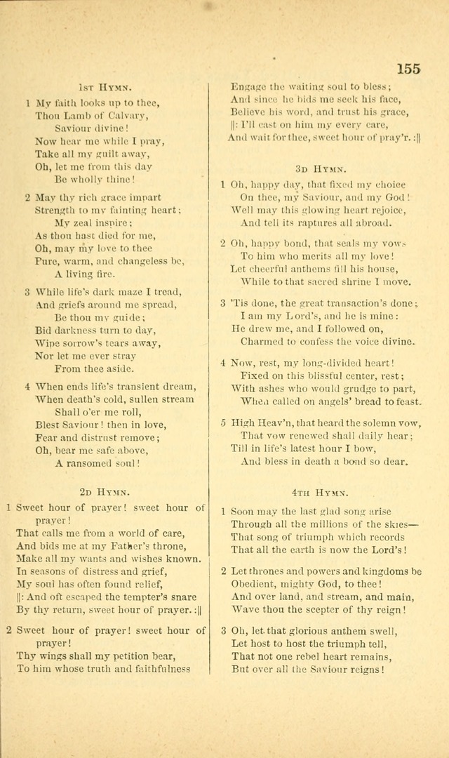 Songs for Sunday Schools and Gospel Meetings page 155