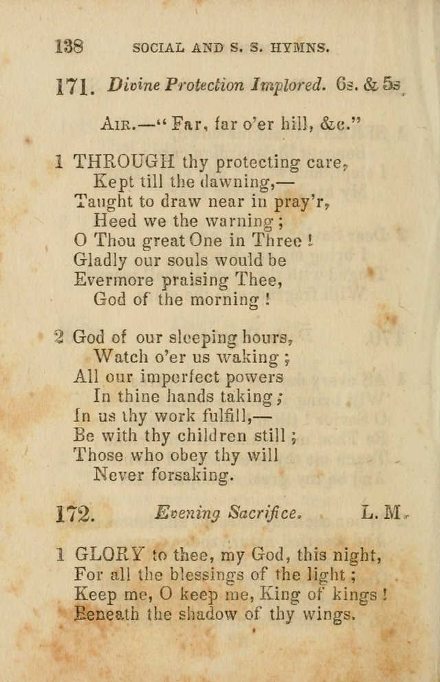 The Social and Sabbath School Hymn-Book. (5th ed.) page 141