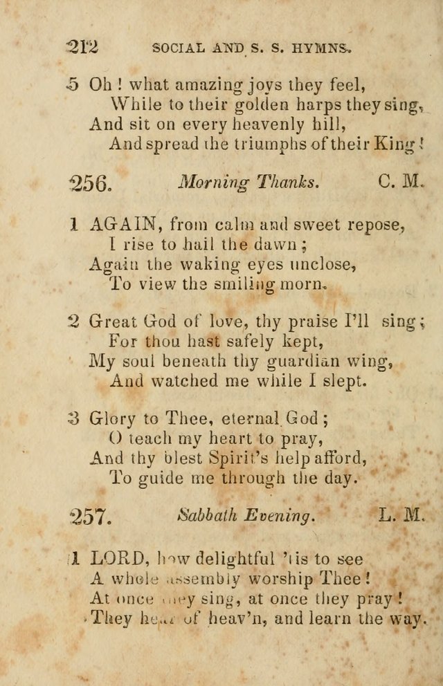 The Social and Sabbath School Hymn-Book. (5th ed.) page 215