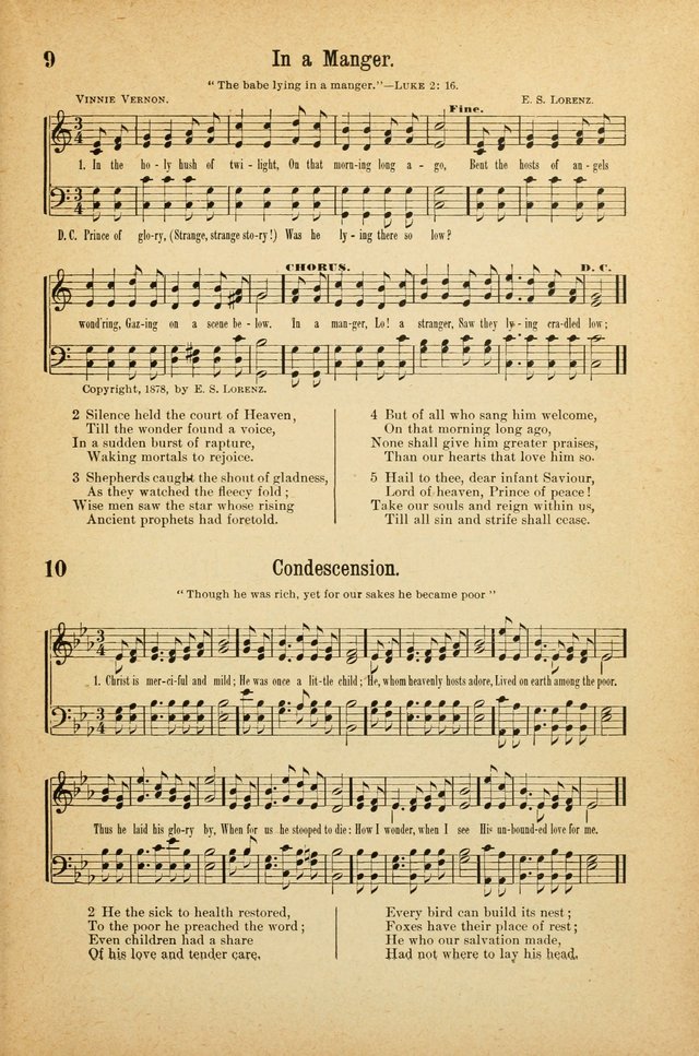 The Standard Sunday School Hymnal page 11