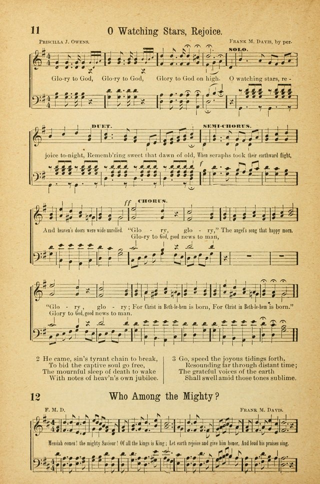 The Standard Sunday School Hymnal page 12