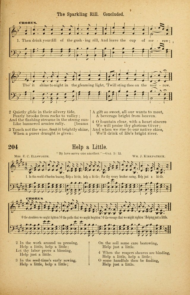 The Standard Sunday School Hymnal page 135