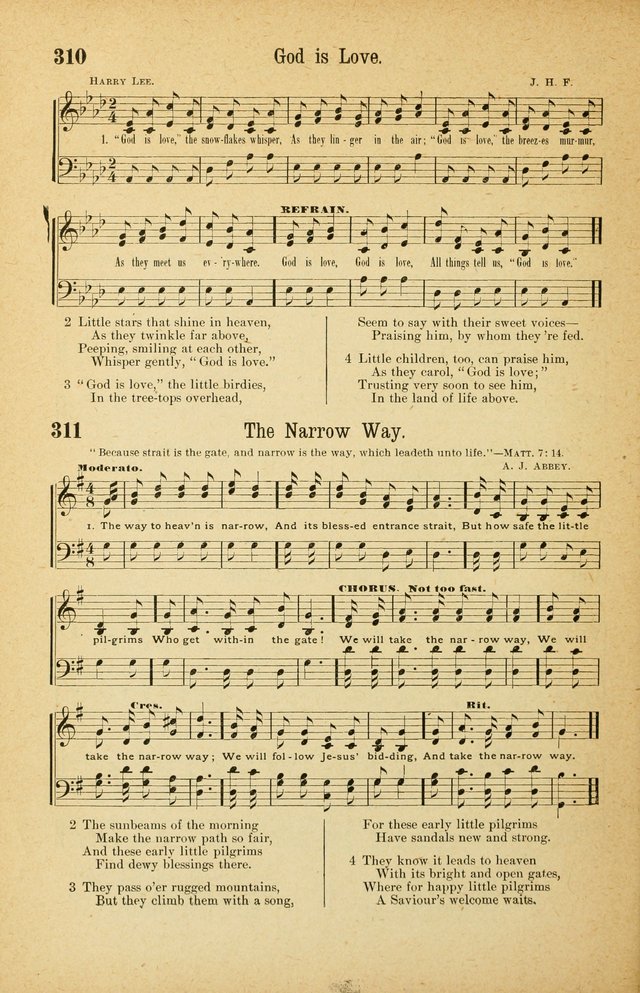 The Standard Sunday School Hymnal page 192