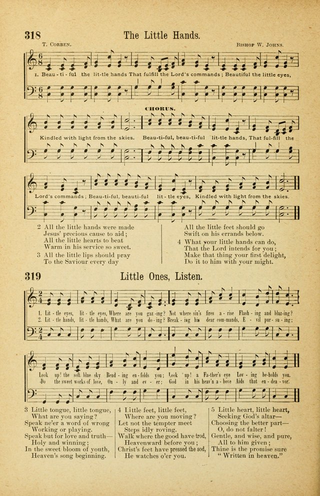The Standard Sunday School Hymnal page 196