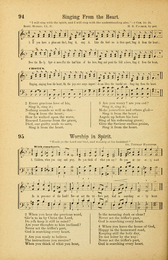 The Standard Sunday School Hymnal page 66