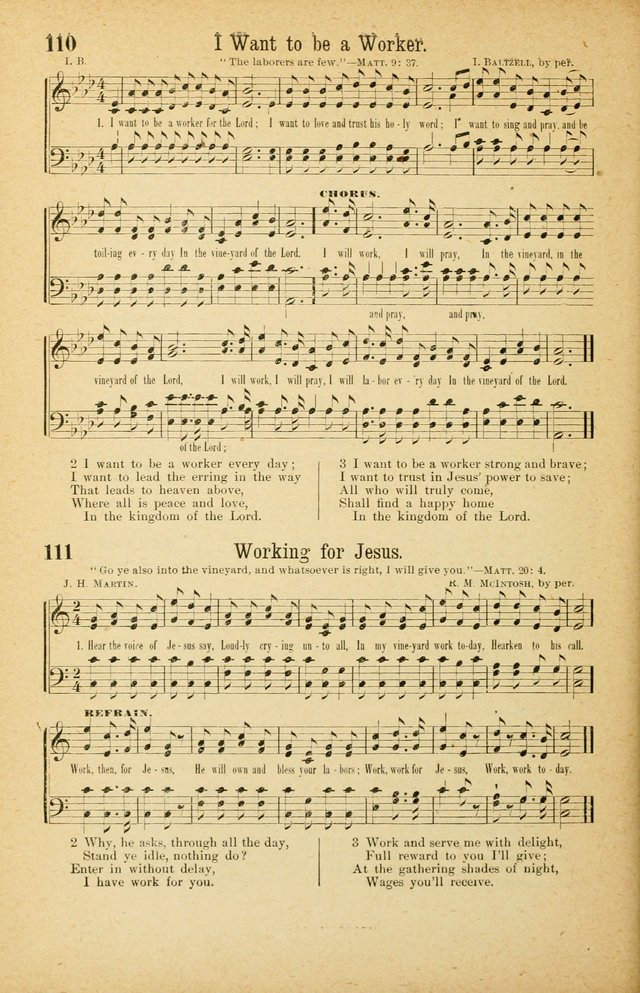 The Standard Sunday School Hymnal page 76