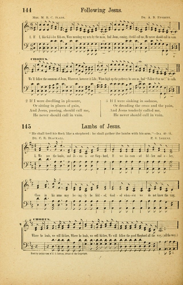 The Standard Sunday School Hymnal page 98