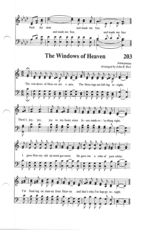 Soul-stirring Songs and Hymns (Rev. ed.) page 205