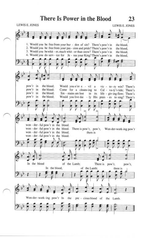 Soul-stirring Songs and Hymns (Rev. ed.) page 23