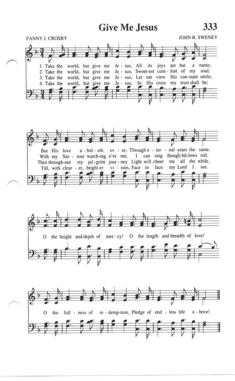 Soul-stirring Songs and Hymns (Rev. ed.) page 333