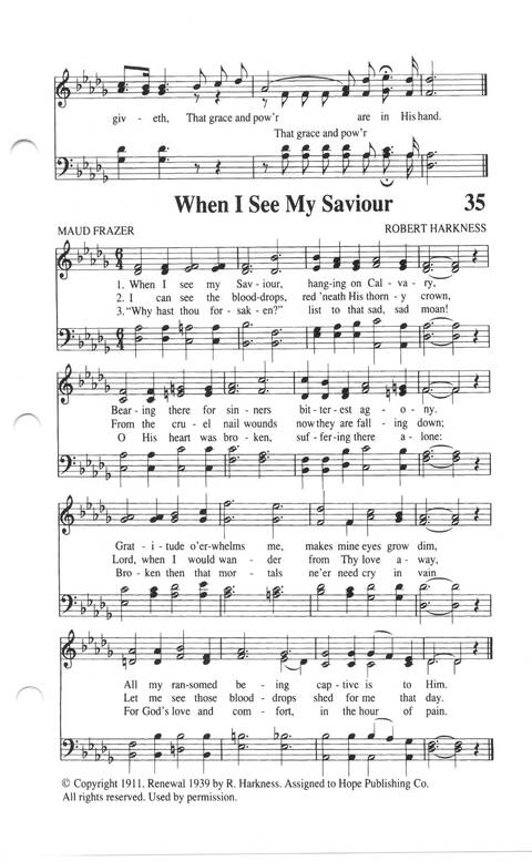 Soul-stirring Songs and Hymns (Rev. ed.) page 37