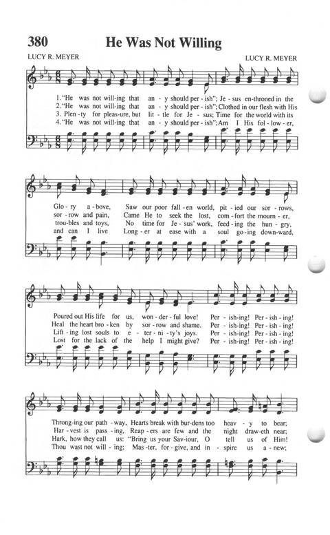Soul-stirring Songs and Hymns (Rev. ed.) page 382