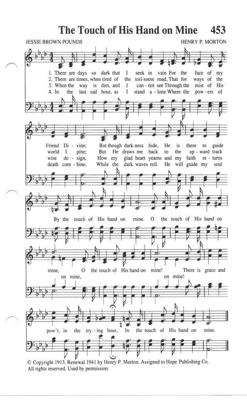 Soul-stirring Songs and Hymns (Rev. ed.) page 461