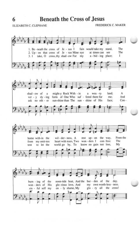 Soul-stirring Songs and Hymns (Rev. ed.) page 6