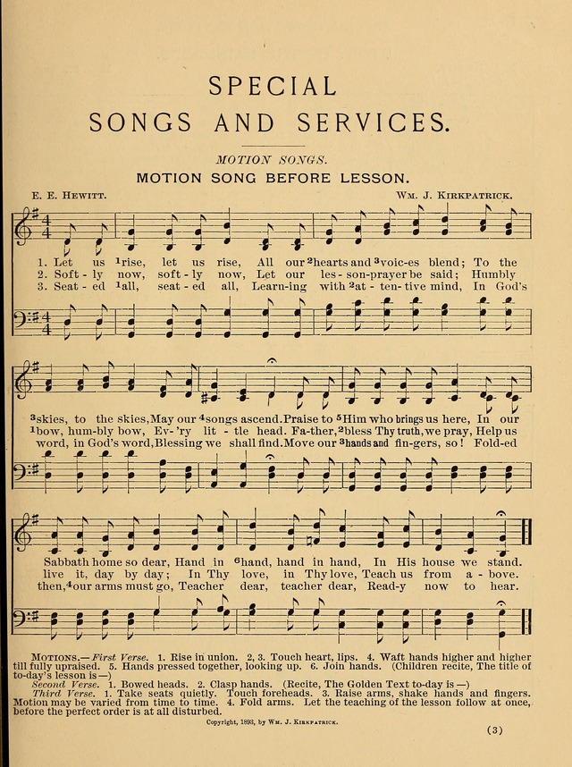 Special Songs and Services: for Primary and Intermediate Classes page 4