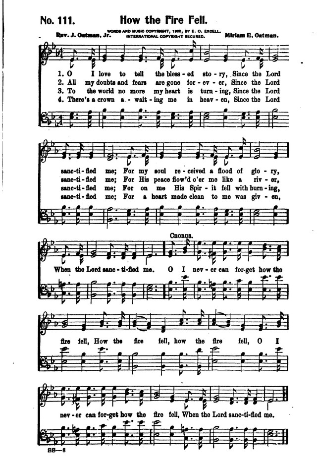Songs of Salvation and Service. Revised page 111