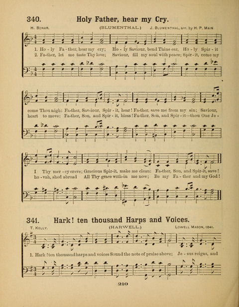 Select Songs for the Sunday School page 208