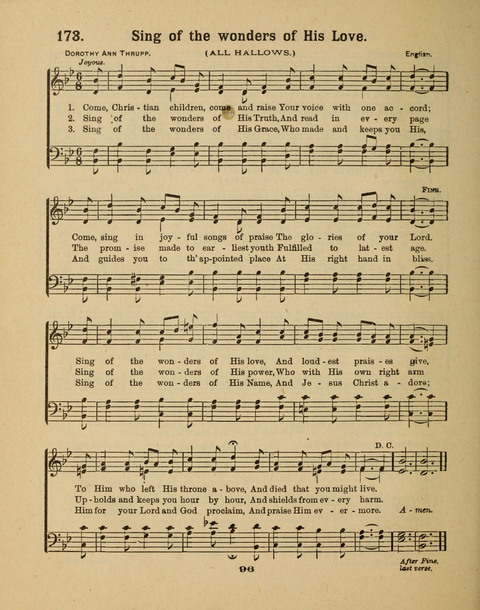 Select Songs for the Singing Service: in the Prayer Meeting and Sunday School page 96