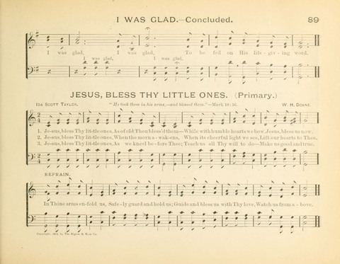 Sunny-Side Songs for Sunday Schools page 89