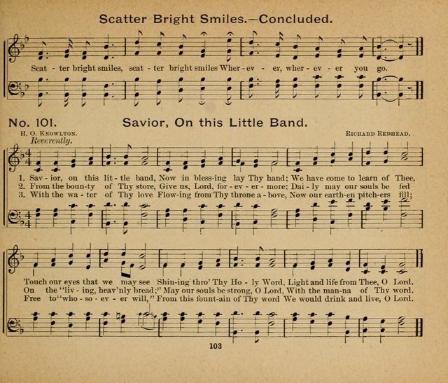 Sun-Shine Songs: for the Sunday School page 103