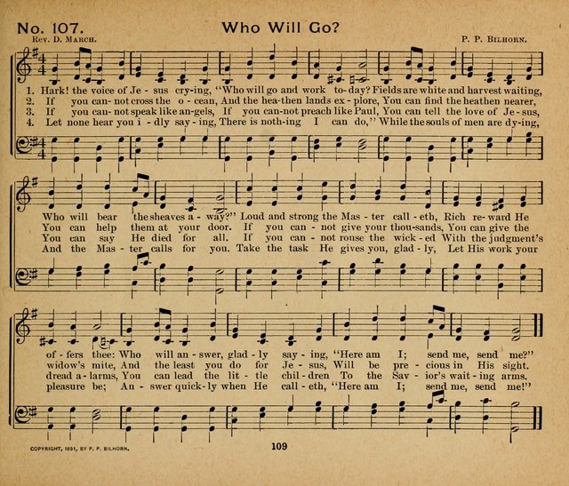 Sun-Shine Songs: for the Sunday School page 109